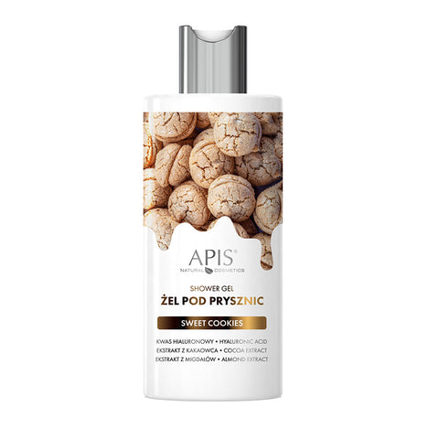 Gel de dus hidratant Sweet Cookies, 300 ml
