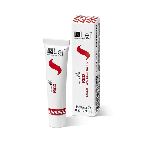 RED - Vopsea pentru gene si sprancene Rosu Aprins, 15 ml