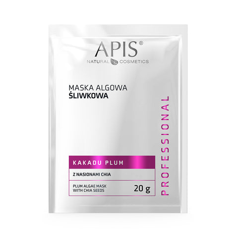 Masca alginata Kakadu Plum cu seminte de chia si prune liofilizate, Monodoza, 20 g