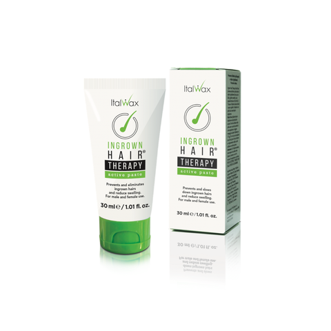 Pasta activa exfolianta pentru tratarea parului crescut sub piele INGROWN HAIR THERAPY Italwax, 30 ml