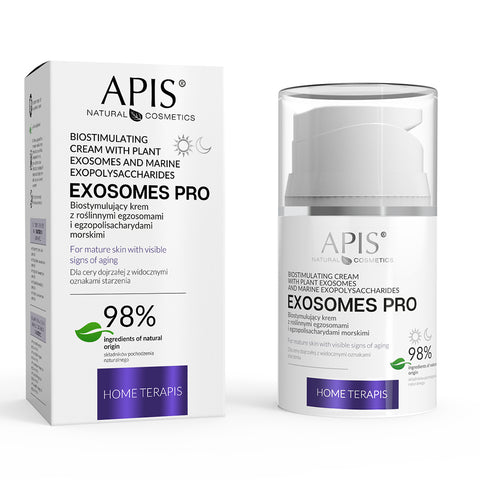 Crema biostimulatoare Exosomes Pro cu exozomi vegetali, 50 ml