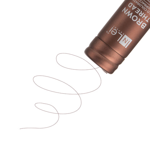 BROWN THREAD - fir maro pentru trasarea sprancenelor, 30 m