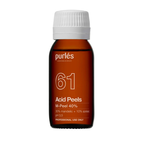 Purles 61 M-Peel 40% cu pH 3.5 (Mandelic 30%, Azelaic 10%), 100 ml