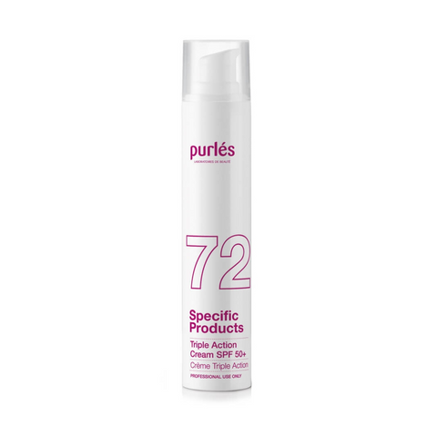 Purles 72 Crema Actiune Tripla SPF 50+, 50 ml