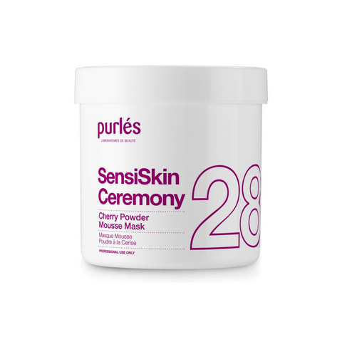 Purles 28 Masca Pudra Mousse cu Cirese SensiSkin, 300 ml