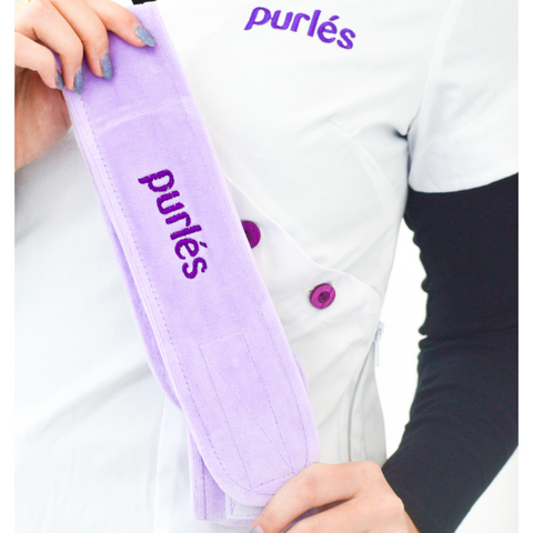 Bentita mov cu logo PURLES