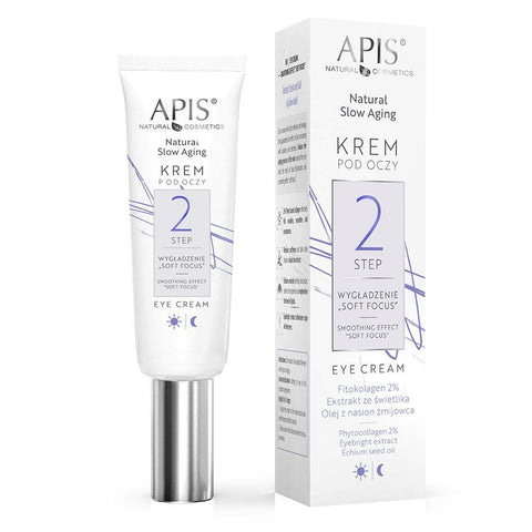 Crema Natural Slow Aging Pasul 2 pentru pielea din jurul ochilor, 15 ml