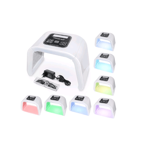 Aparat Facial LED cu 7 lumini terapeutice