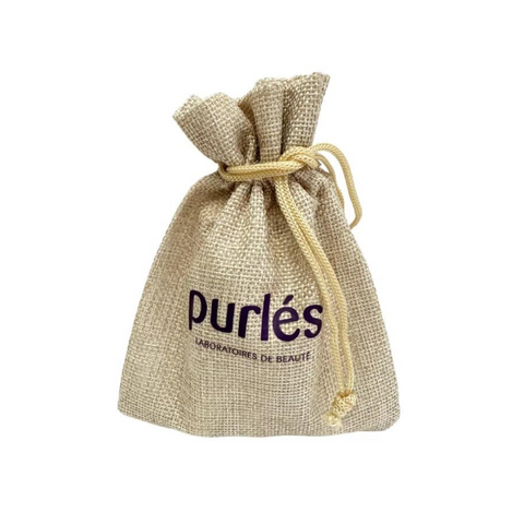 Saculet textil cu logo Purles