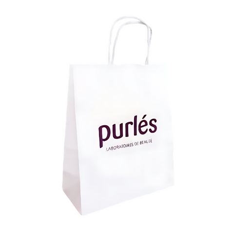 Punga mica de hartie cu logo Purles