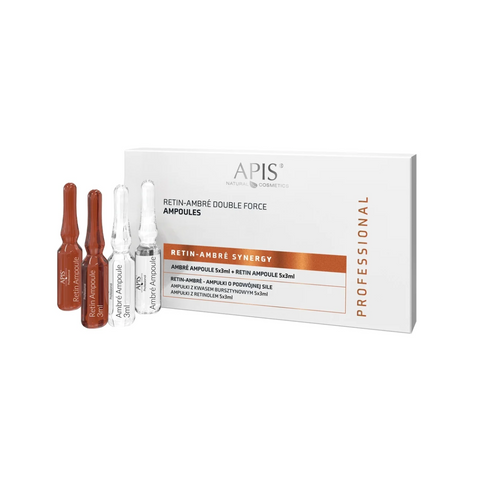 Fiole multifunctionale Retin-Ambre Synergy cu retinol, 10 x 3 ml