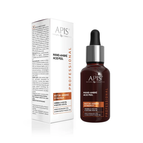 Acid Peel Retin-Ambre Synergy cu acid mandelic 15% si acid succinic 2%, 30 ml