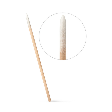 COTTONIES - betisoare de lemn cu varf ascutit din bumbac, 100 buc