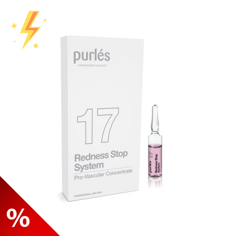 Purles 17 Fiole Pro-Vascular Redness Stop, 10x2 ml (lichidare)