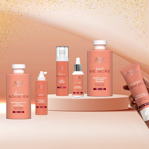 Kit complet PICK'N'MIX by Apis pentru par deteriorat