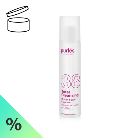 Purles 38 Demachiant Spuma Bumbac, 200 ml (desigilat)