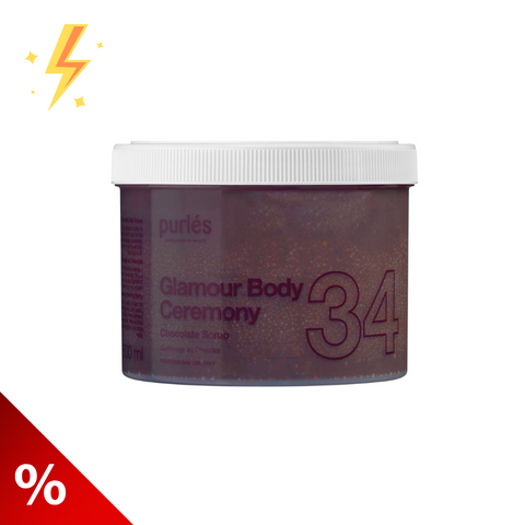 Oferta Purles 34 Gomaj Corporal cu Ciocolata Glamour, 500 ml (lichidare)