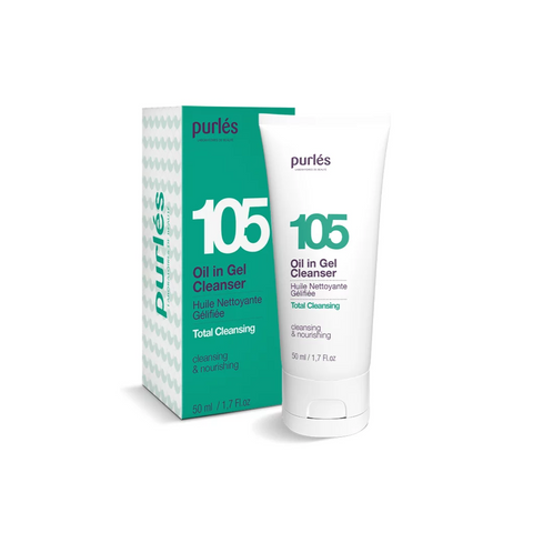 Purles 105 Gel de curatare cu ulei, 50 ml
