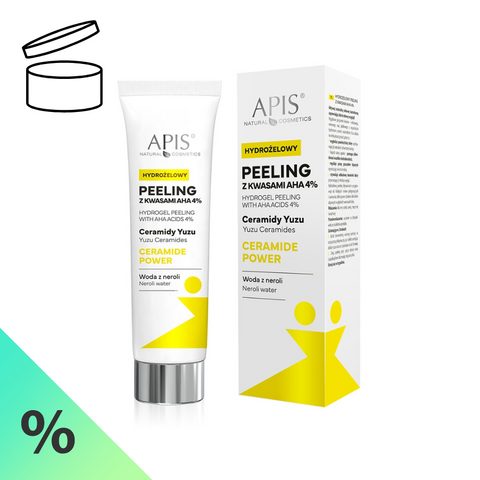 Peeling hidrogel Ceramide Power cu acizi 4% AHA, 100 ml (desigilat)