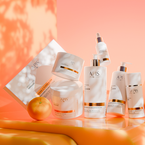 Kit complet Adeno-C Flash Glow by Apis cu vitamina C