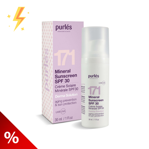 Oferta Purles 171 Crema Minerala SPF 30, 30 ml (lichidare)