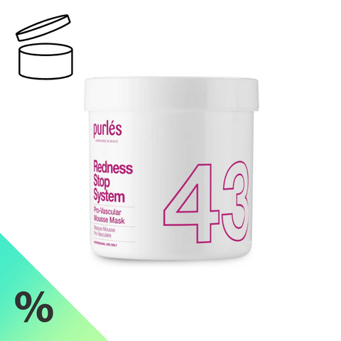 Purles 43 Masca Mousse Pro-Vascular Redness Stop, 300 ml (desigilat)