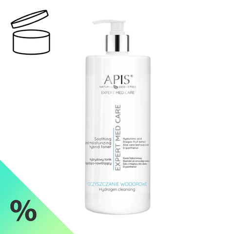 Tonic Hidrodermabraziune hibrid calmant si hidratant, EXPERT MED CARE, 1000 ml (desigilat)