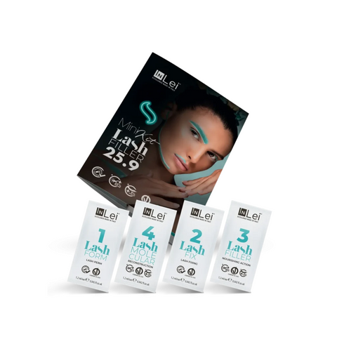 MiniKit Lash Filler 25.9 - tratament de laminare pentru gene, 4 x 1,2 ml