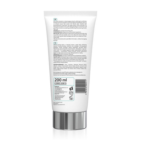 Gomaj 2 in 1 cu enzime din papaya si microparticule, 200 ml