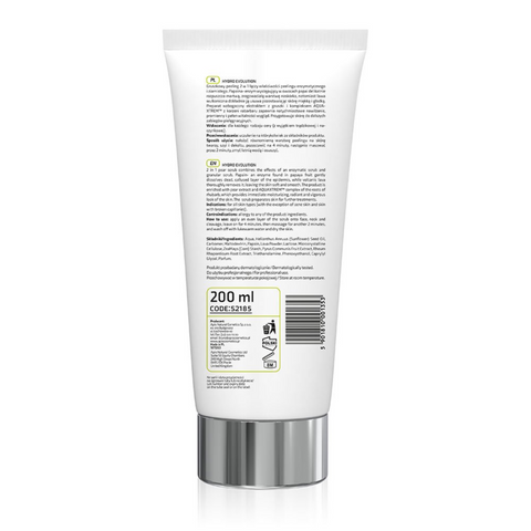 Peeling enzimatic 2 in 1 Hydro Evolution cu extract de pere, papaia si lava vulcanica, 200 ml