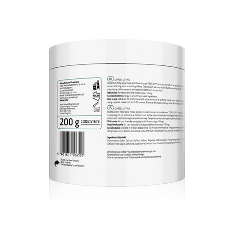 Masca alginata Express Lifting pentru lifting, 200 g