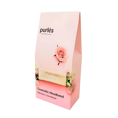 Bentita bej cu logo PURLES