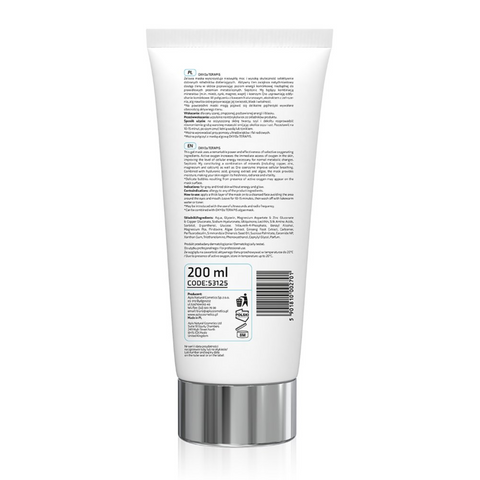 Masca gel cu Oxigen Activ 3 in 1, 200 ml