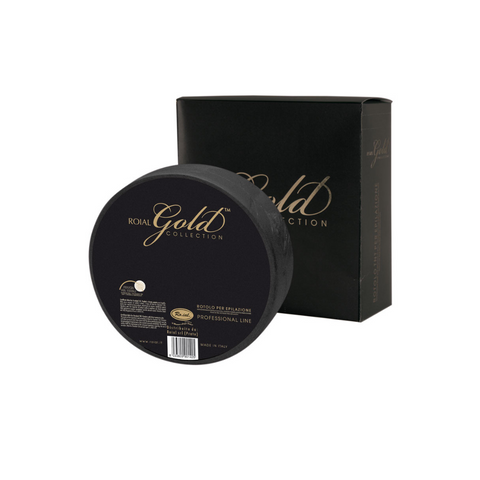 Rola din hartie neagra TNT pentru epilare Roial Gold Colection, 7 x 100 cm