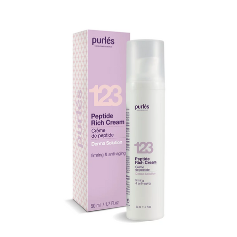 Purles 123 Crema Nutritiva cu Peptide Derma Solution, 50 ml