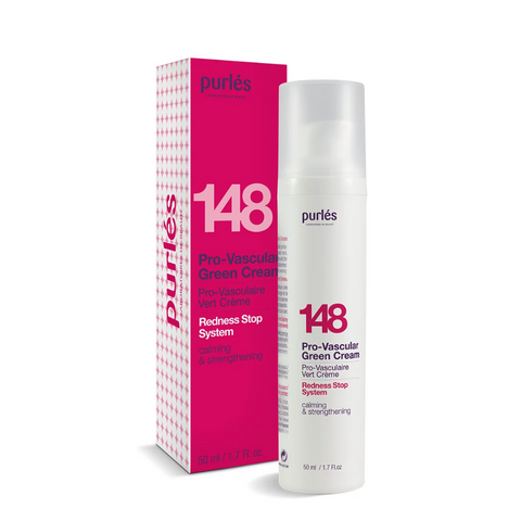 Purles 148 Crema Verde Pro-Vascular Redness Stop, 50 ml