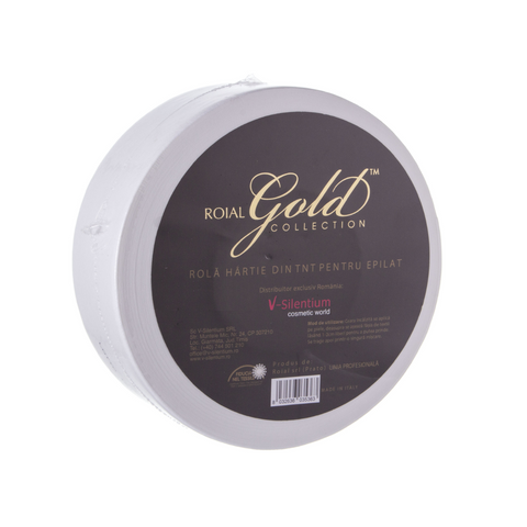 Rola din hartie TNT incrucisat pentru epilat Roial Gold, 7 x 100 cm