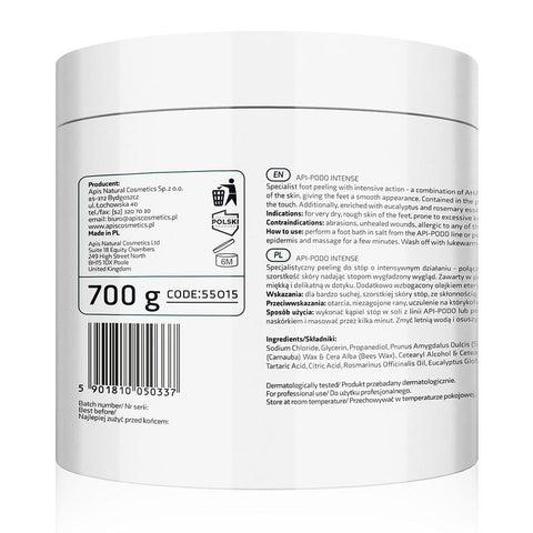Peeling pentru picioare Api-Podo Intense, 700 g