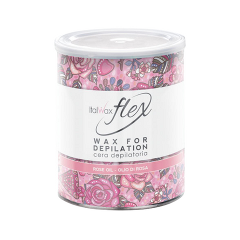 Ceara benzi de epilat FLEX Premium Trandafir, 800 ml