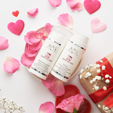 Kit complet Couperose-Stop by Apis pentru ten cuperozic