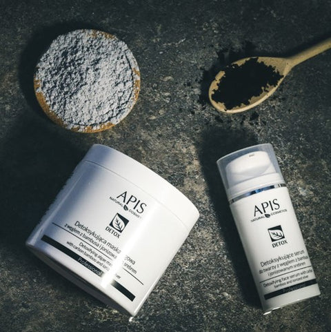 Kit complet Detox by Apis cu argint ionizat si carbon activ