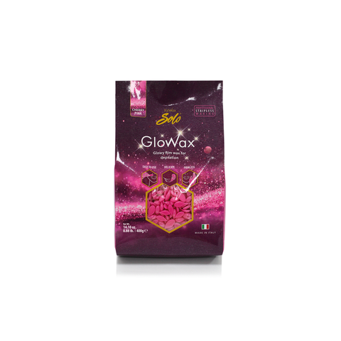 Ceara elastica granule Glowax Cherry Pink, 400 g