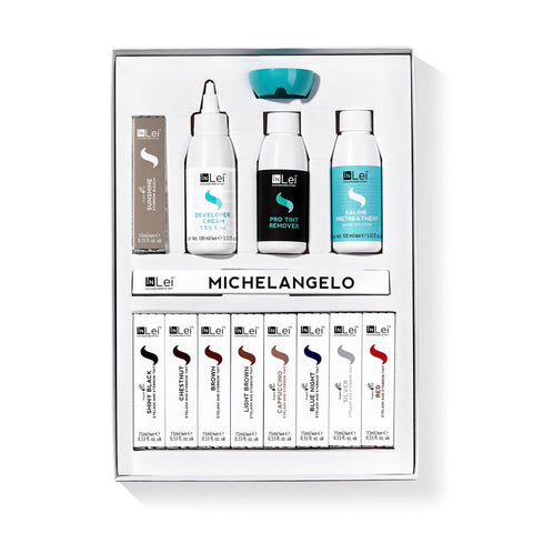BROW TINTING SET - kit complet pentru vopsirea genelor si sprancenelor