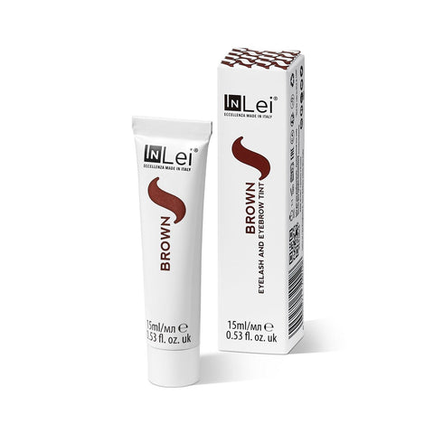 BROWN - Vopsea pentru gene si sprancene Maro Natural, 15 ml