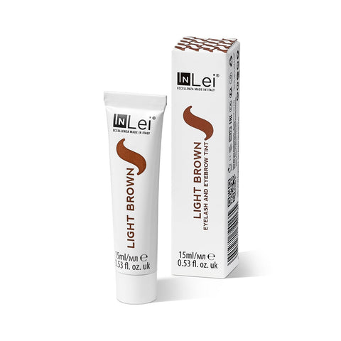LIGHT BROWN - Vopsea pentru gene si sprancene Maro Deschis, 15 ml
