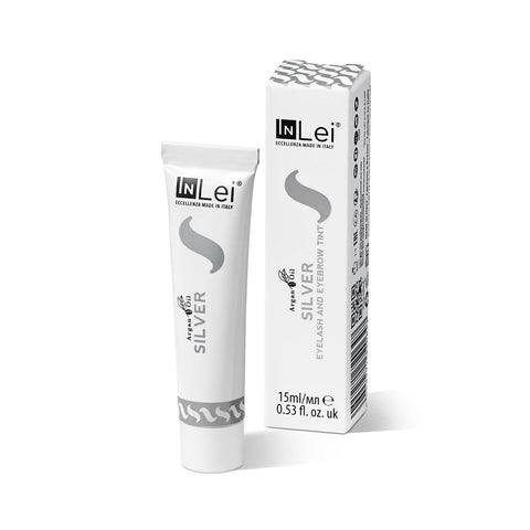 SILVER - Vopsea pentru gene si sprancene Blond Cenusiu, 15 ml