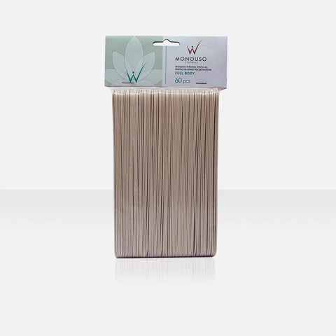 Spatule lemn pentru epilare Full Body XL Italwax, 60 buc
