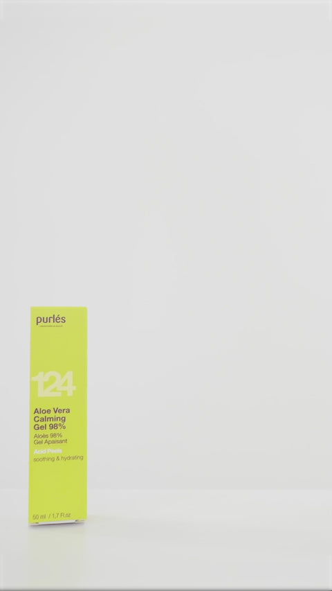124 ALOE VERA CALMING GEL 98% - gel calmant cu aloe, 50 ml