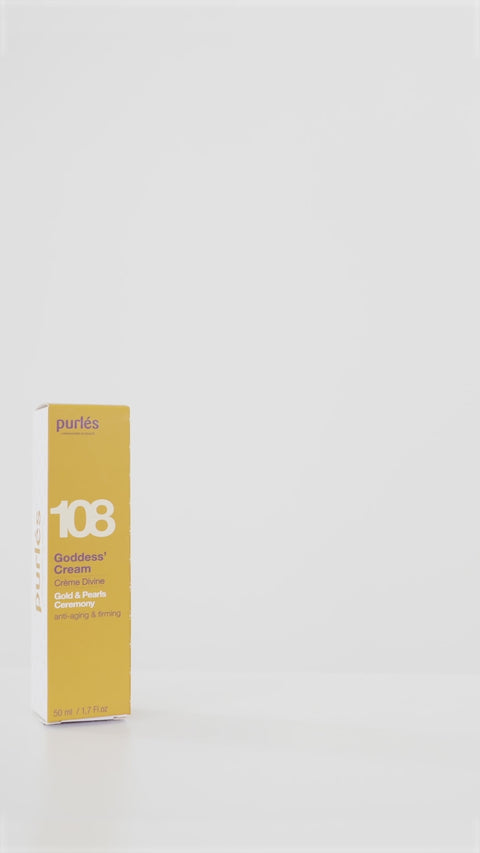 108 GODDESS CREAM - crema hidratanta cu perle si aur, 50 ml