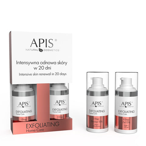 Set pentru peeling la domiciliu in 20 de zile, 2 × 15 ml